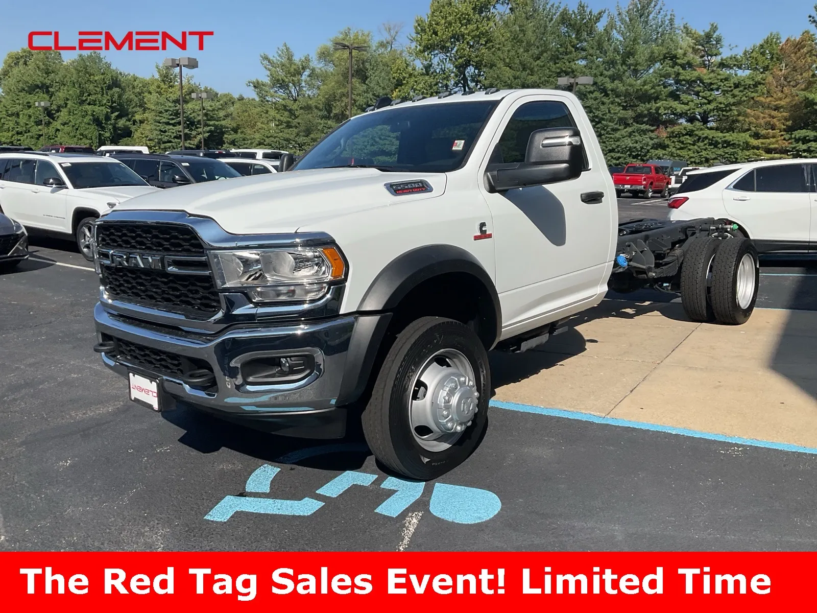 White 2024 Ram 5500HD Tradesman for sale in Florissant, MO