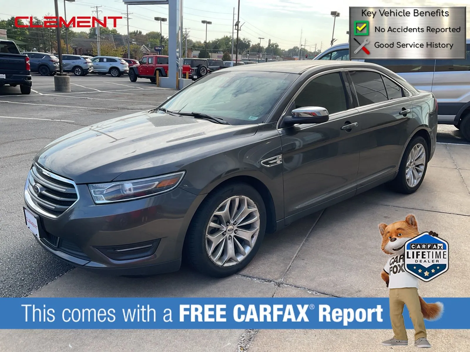 Gray 2019 Ford Taurus Limited for sale in Florissant, MO