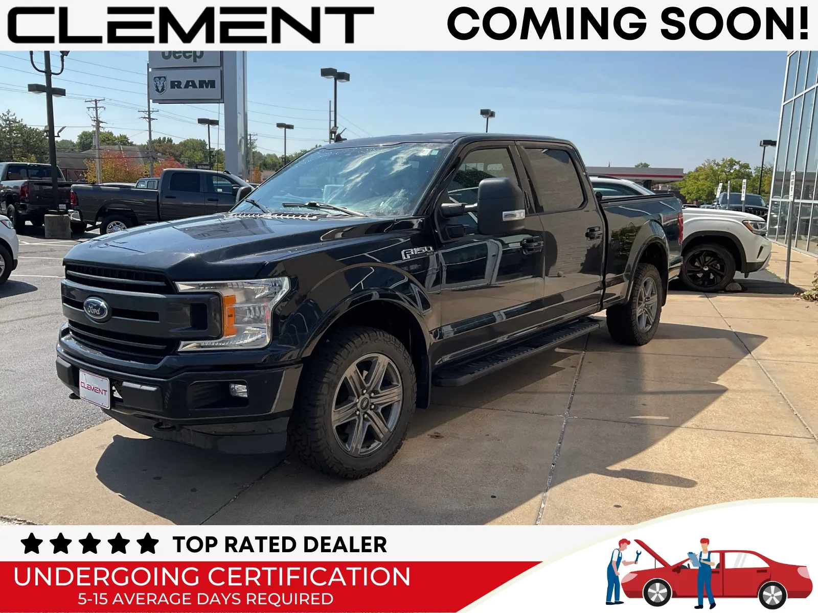 Black 2020 Ford F-150 XLT for sale in Florissant, MO