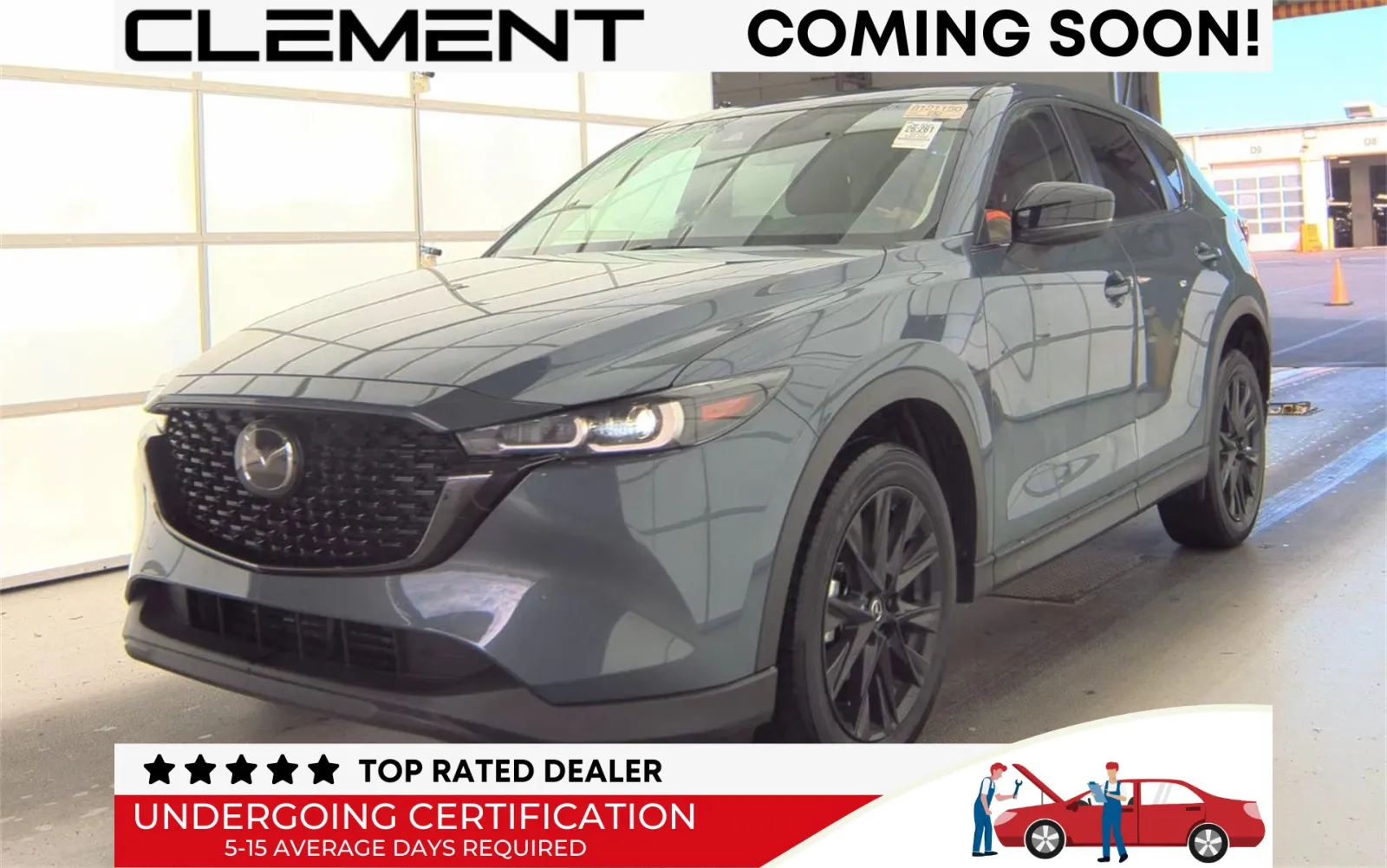 Gray 2023 Mazda CX-5 2.5 S Carbon Edition for sale in Florissant, MO