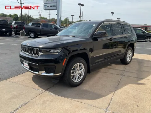 Black 2025 Jeep Grand Cherokee L Laredo for sale in Florissant, MO