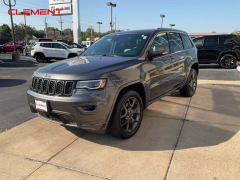 Photos of 2021 Jeep Grand Cherokee 80th Anniversary Edition for sale in Florissant, MO at Clement Chrysler Dodge Jeep Ram Florissant