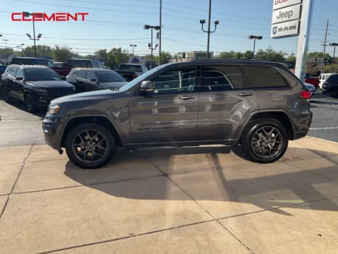 Another view of 2021 Jeep Grand Cherokee 80th Anniversary Edition for sale in Florissant, MO at Clement Chrysler Dodge Jeep Ram Florissant