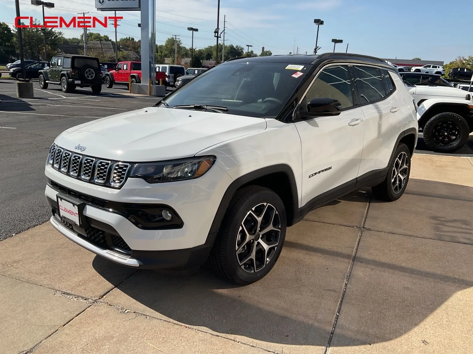 White 2026 Jeep Compass Limited for sale in Florissant, MO