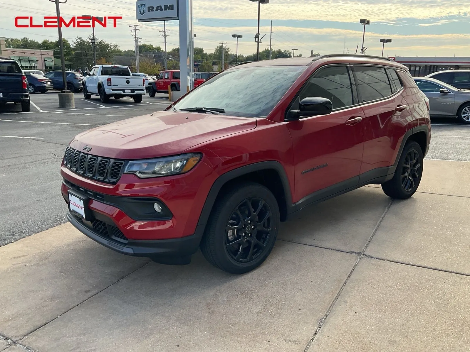Red 2026 Jeep Compass Latitude for sale in Florissant, MO