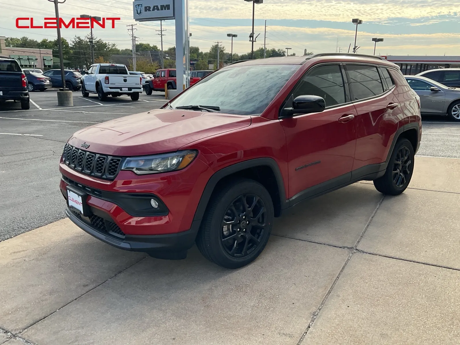 Red 2026 Jeep Compass Latitude for sale in Florissant, MO