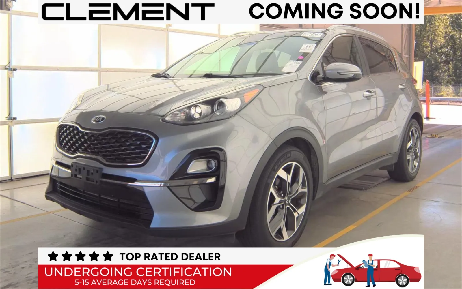 Gray 2020 Kia Sportage EX for sale in Florissant, MO