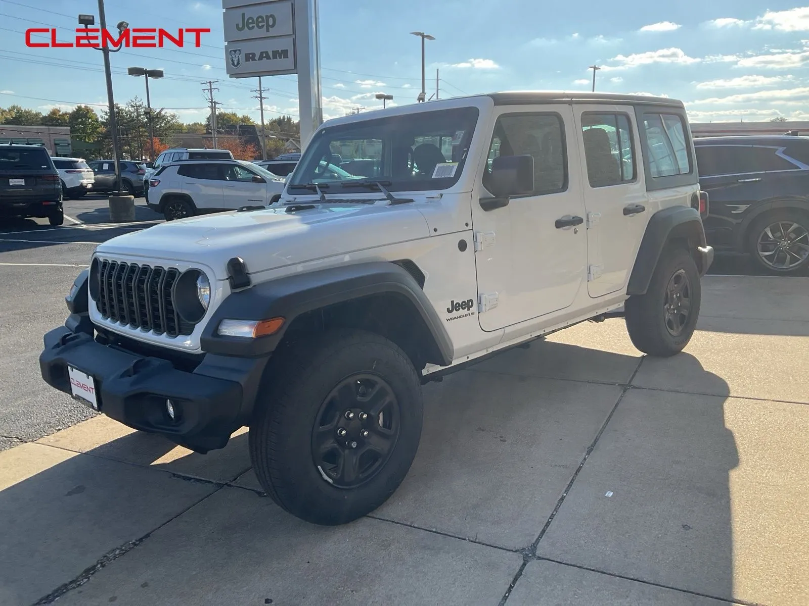 White 2026 Jeep Wrangler Sport for sale in Florissant, MO