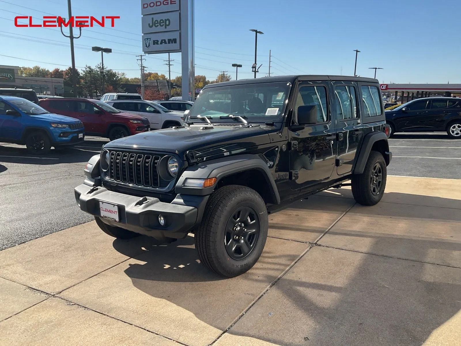 Black 2026 Jeep Wrangler Sport for sale in Florissant, MO