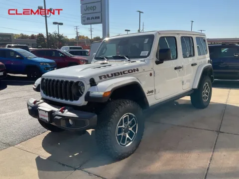 White 2026 Jeep Wrangler Rubicon for sale in Florissant, MO