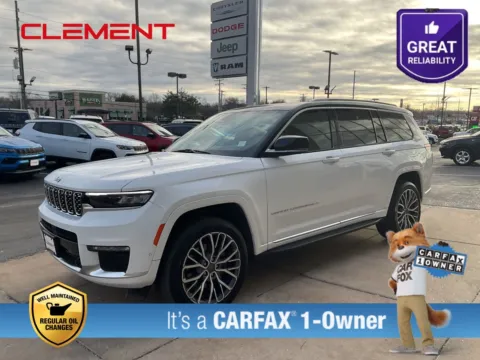 White 2021 Jeep Grand Cherokee L Summit for sale in Florissant, MO