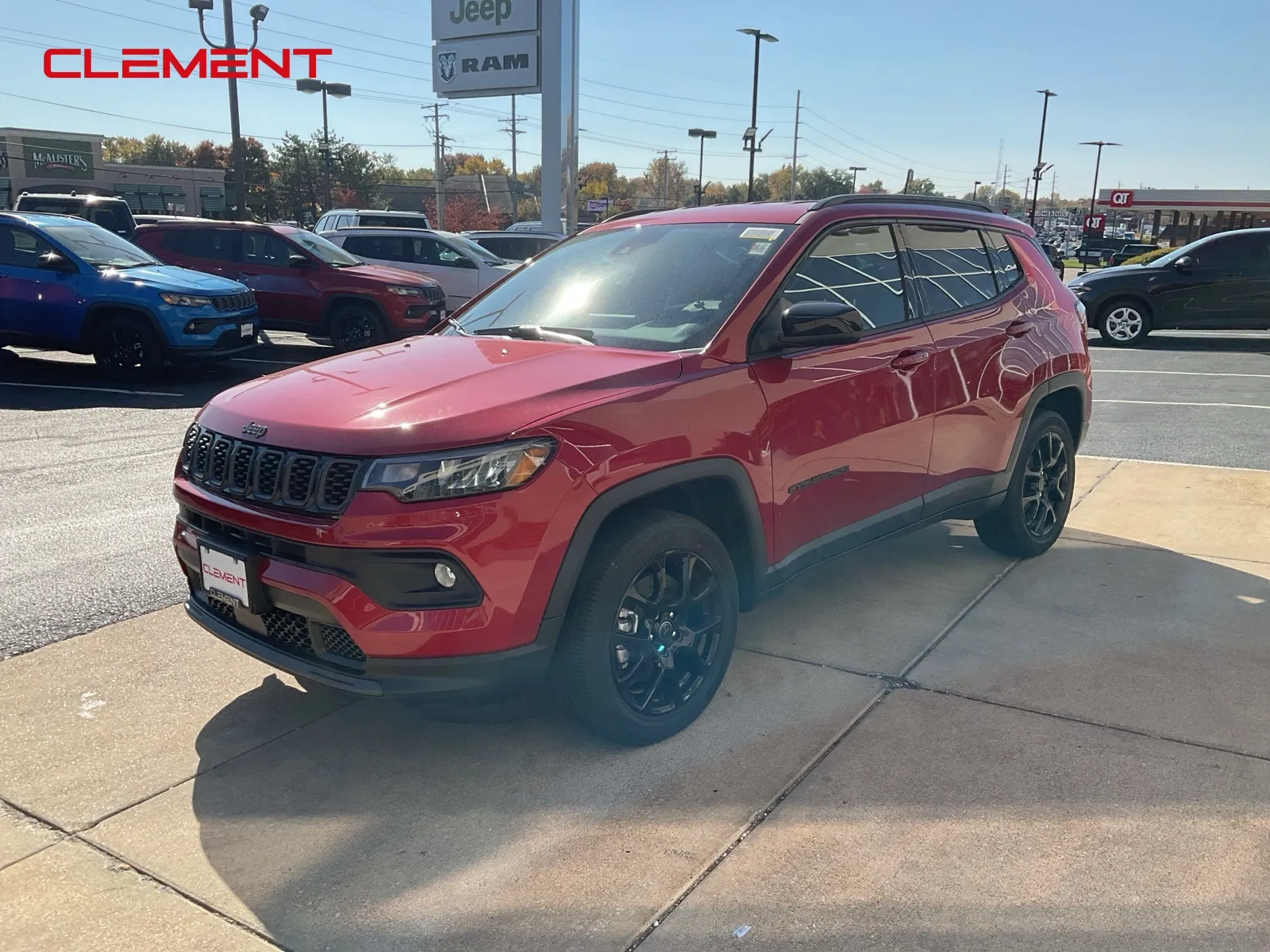 Red 2026 Jeep Compass Latitude for sale in Florissant, MO