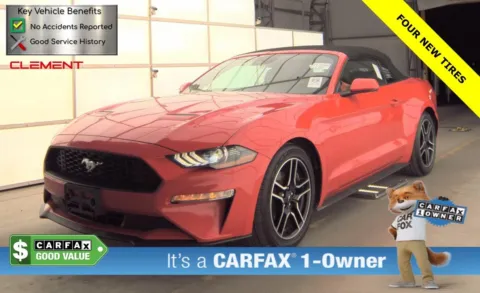 Red 2022 Ford Mustang EcoBoost Premium for sale in Florissant, MO