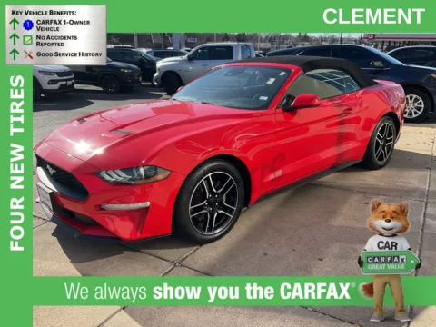 Red 2022 Ford Mustang EcoBoost Premium for sale in Florissant, MO