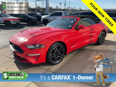Red 2022 Ford Mustang EcoBoost Premium for sale in Florissant, MO