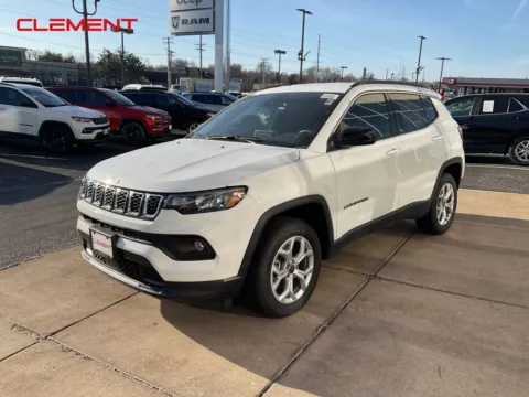 White 2026 Jeep Compass Latitude for sale in Florissant, MO