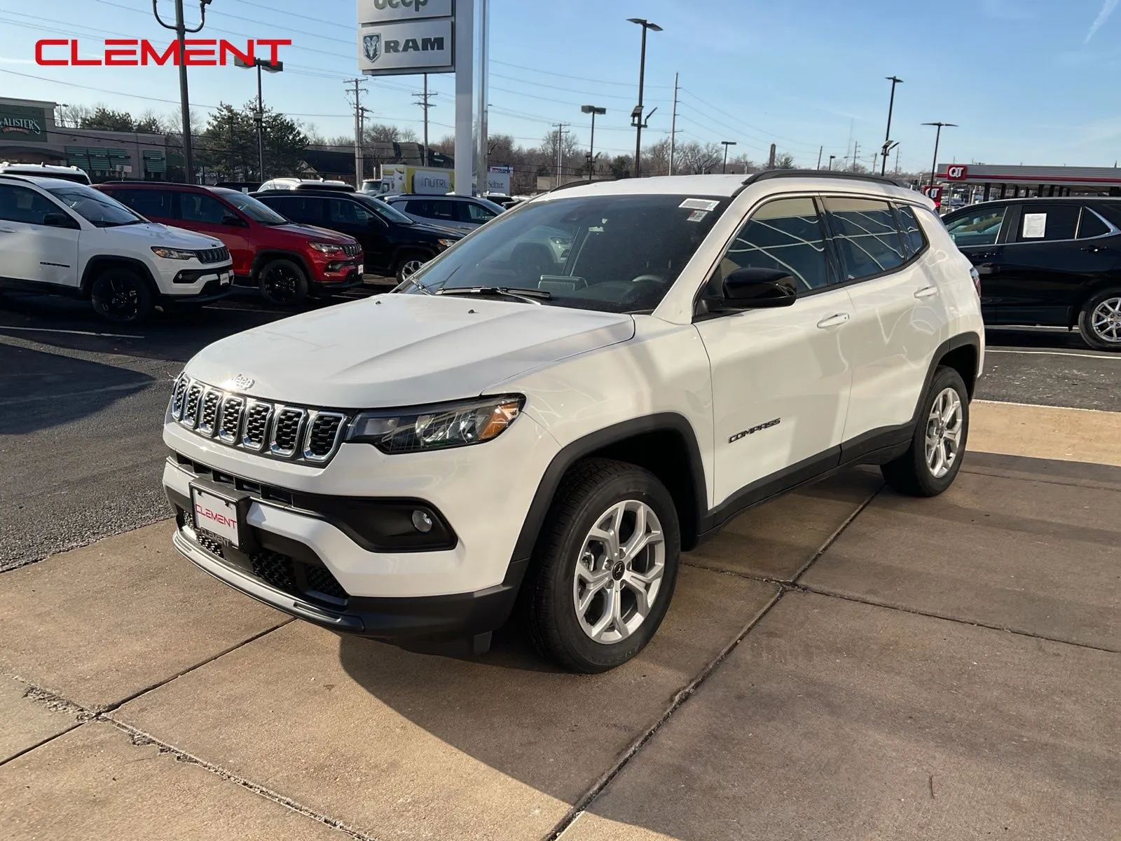 White 2026 Jeep Compass Latitude for sale in Florissant, MO