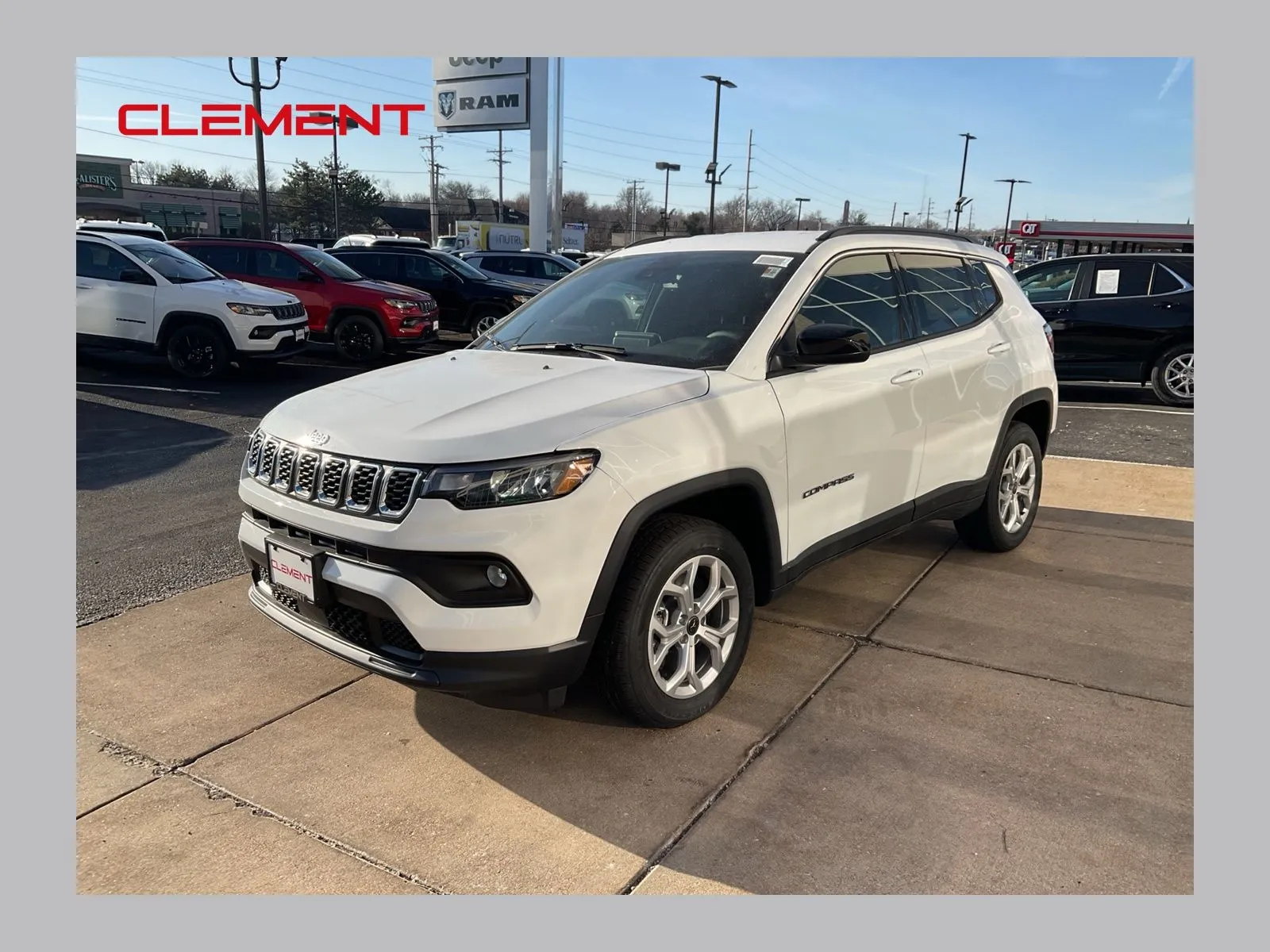 White 2026 Jeep Compass Latitude for sale in Florissant, MO