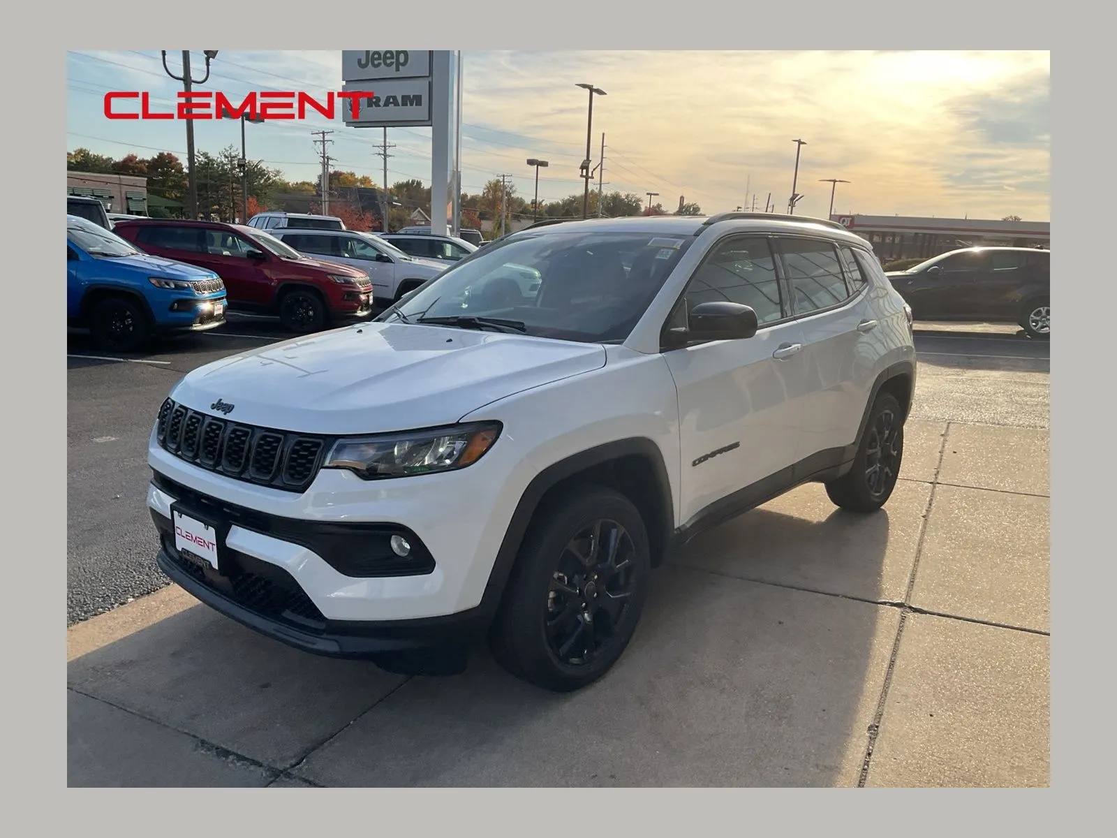 White 2026 Jeep Compass Latitude for sale in Florissant, MO