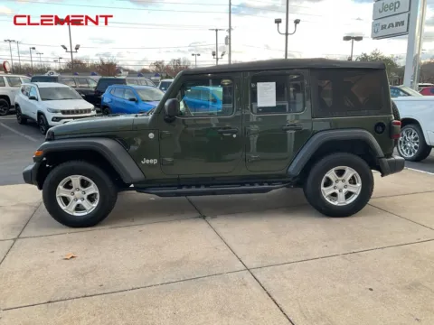 Photos of 2021 Jeep Wrangler Unlimited Sport S for sale in Florissant, MO at Clement Chrysler Dodge Jeep Ram Florissant