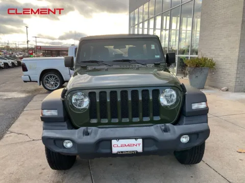 Another view of 2021 Jeep Wrangler Unlimited Sport S for sale in Florissant, MO at Clement Chrysler Dodge Jeep Ram Florissant