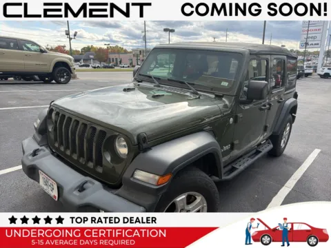 Green 2021 Jeep Wrangler Unlimited Sport S for sale in Florissant, MO