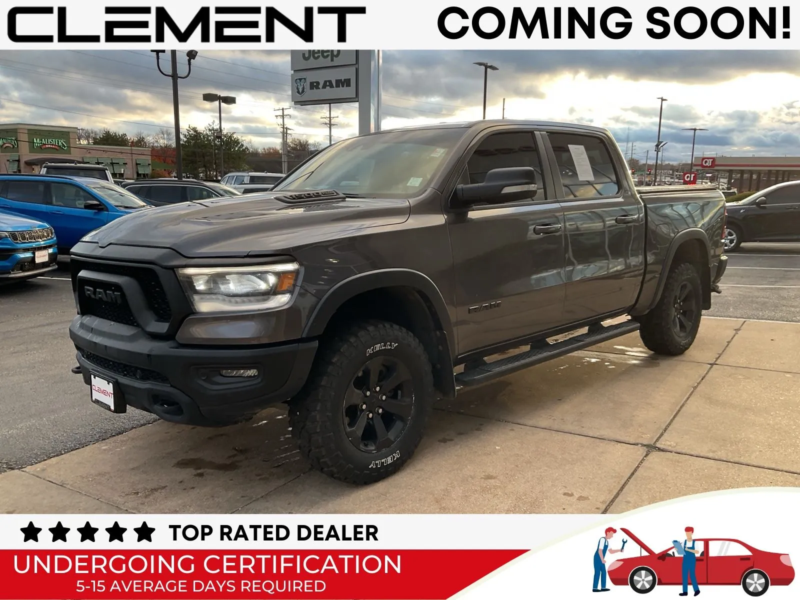 Gray 2022 Ram 1500 Rebel for sale in Florissant, MO