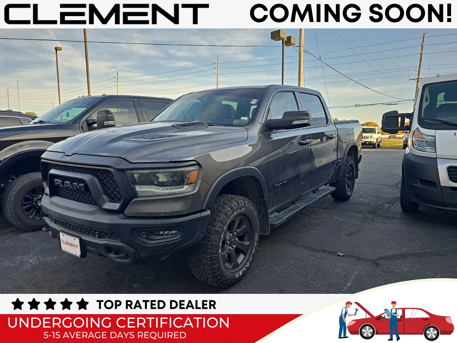 Gray 2022 Ram 1500 Rebel for sale in Florissant, MO