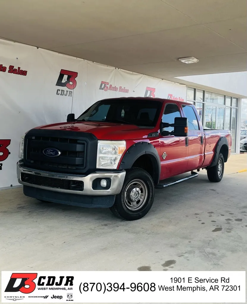 Red 2015 Ford F-250SD XL for sale in West Memphis, AR