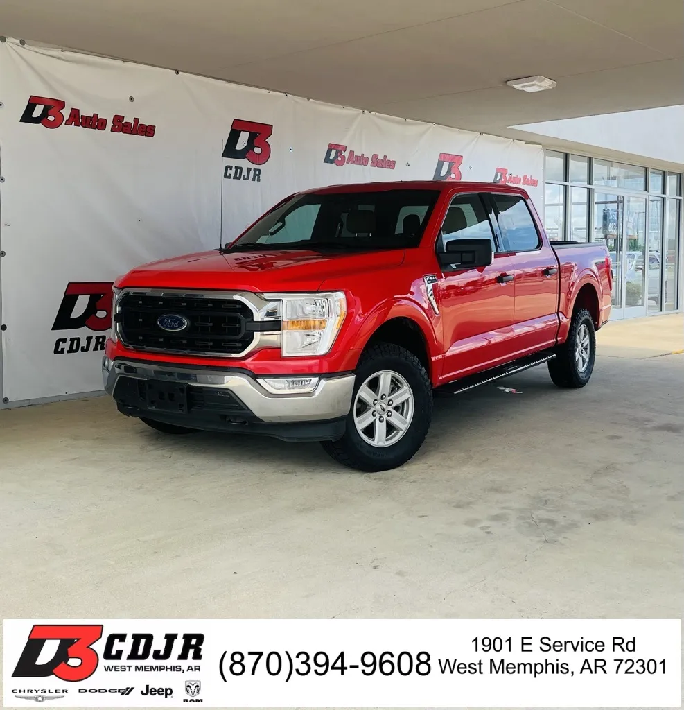 Red 2021 Ford F-150 XLT for sale in West Memphis, AR