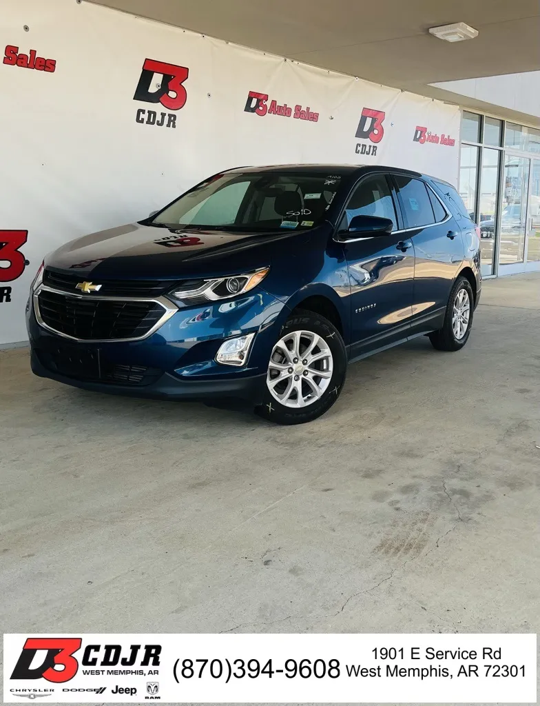 Blue 2020 Chevrolet Equinox LT for sale in West Memphis, AR