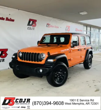 Orange 2025 Jeep Wrangler Sport for sale in West Memphis, AR