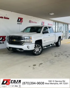 White 2017 Chevrolet Silverado 1500 High Country for sale in West Memphis, AR