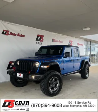 Blue 2022 Jeep Gladiator Rubicon for sale in West Memphis, AR