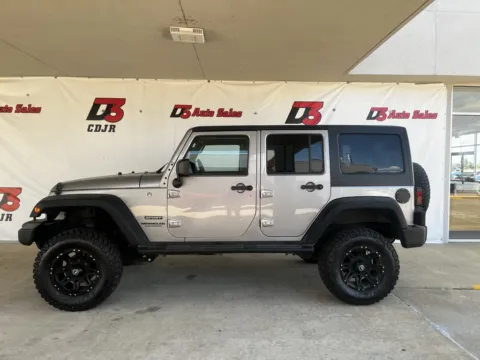 Another view of 2016 Jeep Wrangler Unlimited Sport for sale in West Memphis, AR at D3 West Memphis
