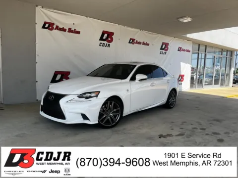 White 2016 Lexus IS 200t for sale in West Memphis, AR