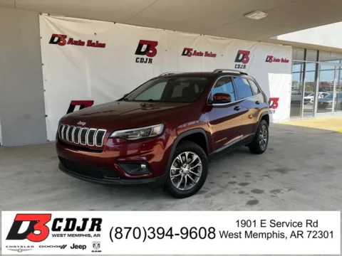 Red 2019 Jeep Cherokee Latitude Plus for sale in West Memphis, AR