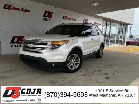 White 2012 Ford Explorer XLT for sale in West Memphis, AR