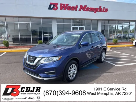 Blue 2018 Nissan Rogue S for sale in West Memphis, AR