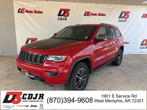 Red 2018 Jeep Grand Cherokee Trailhawk for sale in West Memphis, AR