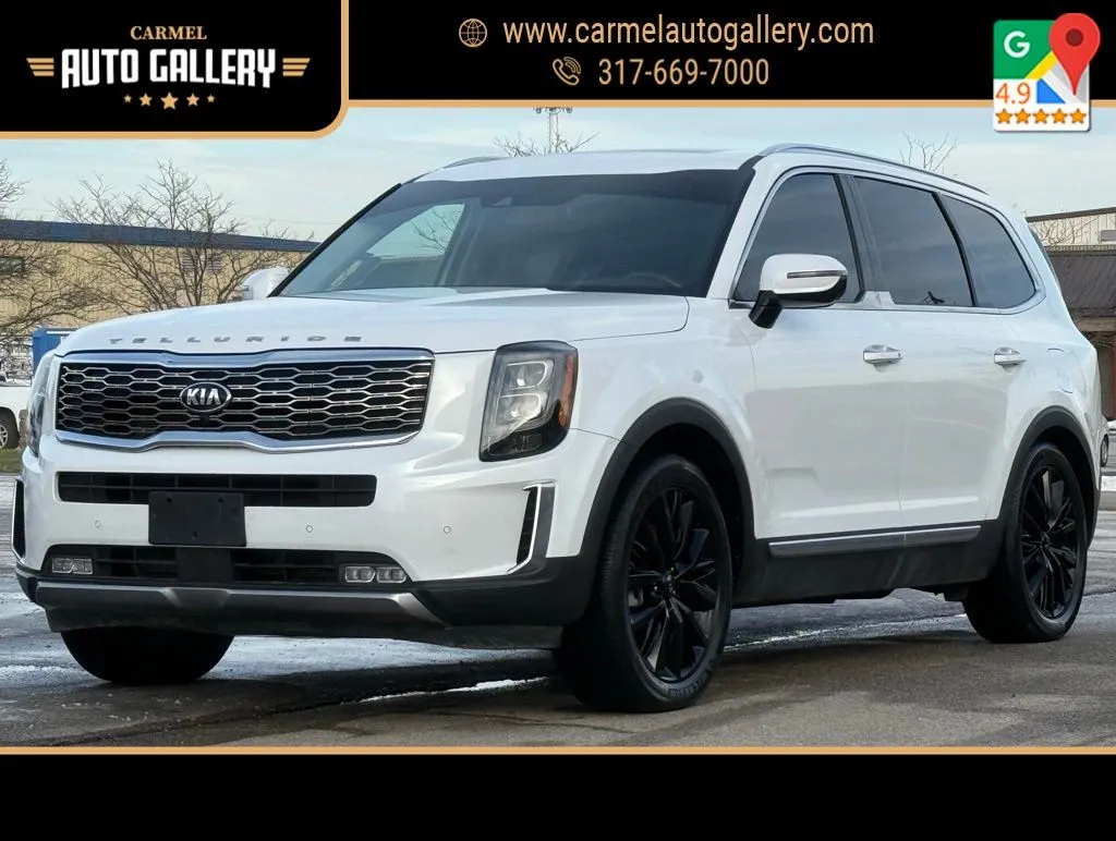White 2020 Kia Telluride SX for sale in Carmel, IN