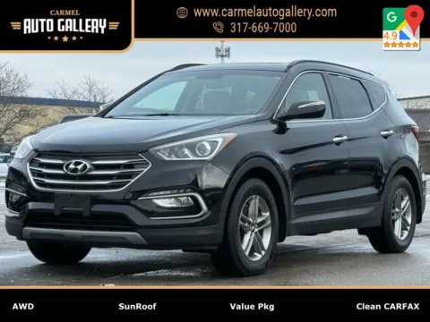 Black 2018 Hyundai Santa Fe Sport 2.4 Base for sale in Carmel, IN