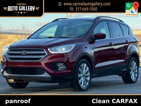 Red 2019 Ford Escape SEL for sale in Carmel, IN