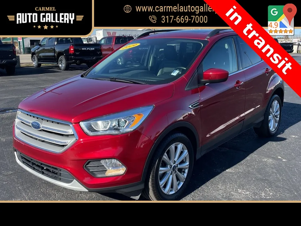 Red 2019 Ford Escape SEL for sale in Carmel, IN