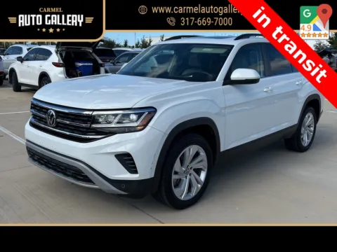 White 2021 Volkswagen Atlas 3.6L V6 SE w/Technology for sale in Carmel, IN