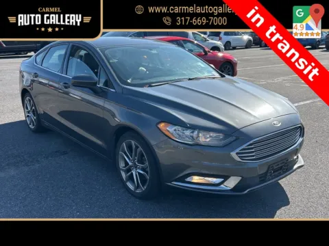 Gray 2017 Ford Fusion SE for sale in Carmel, IN