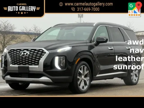 Black 2021 Hyundai Palisade SEL for sale in Carmel, IN