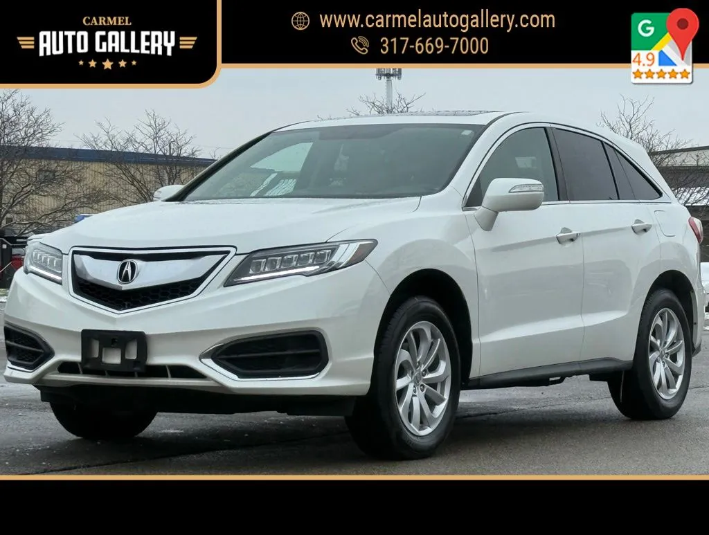 White 2018 Acura RDX Technology Package for sale in Carmel, IN