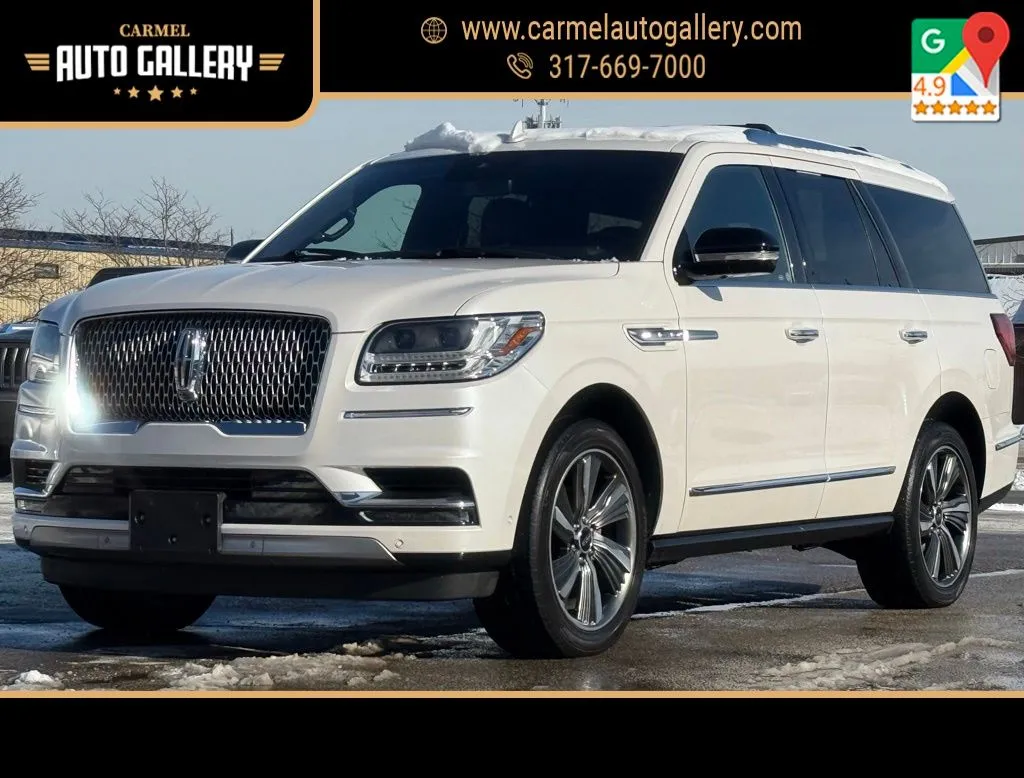 White 2019 Lincoln Navigator Reserve for sale in Carmel, IN