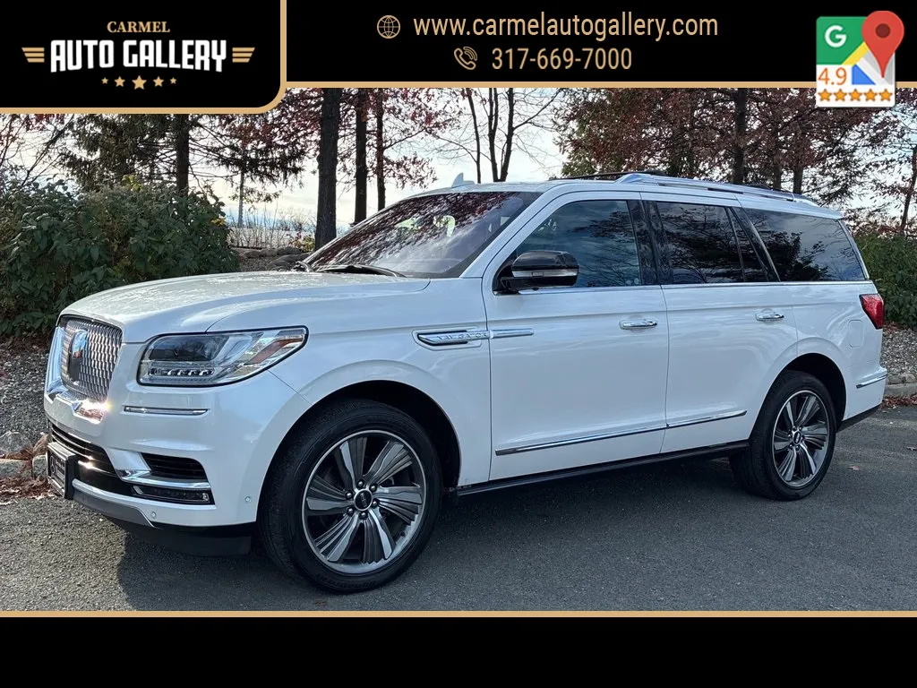 White 2019 Lincoln Navigator Reserve for sale in Carmel, IN